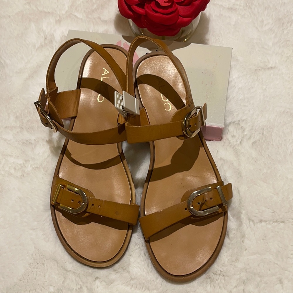 *Aldos Leather Sandals